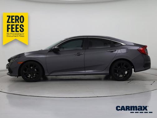 Gray 2021 Honda Civic Sport
