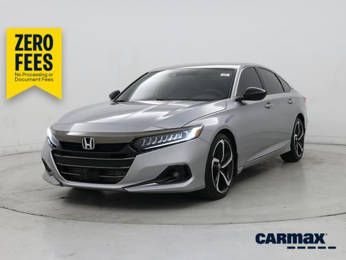 Silver 2021 Honda Accord Sport