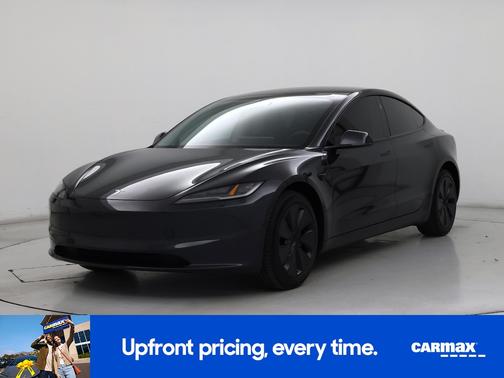 Gray 2025 Tesla Model 3 Long Range