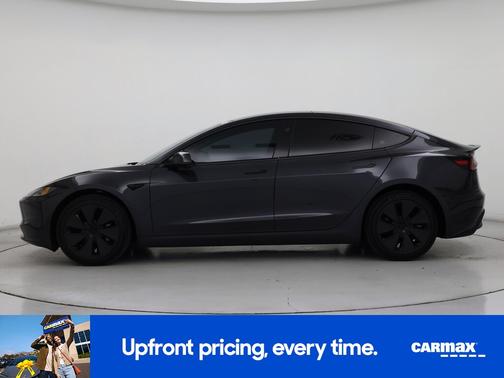 Gray 2025 Tesla Model 3 Long Range
