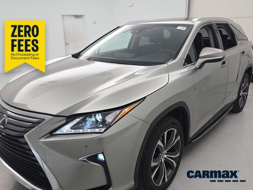 Silver 2018 Lexus RX 450h L Luxury