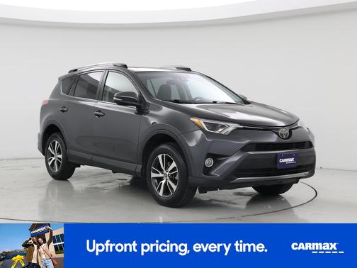 Gray 2017 Toyota RAV4 XLE