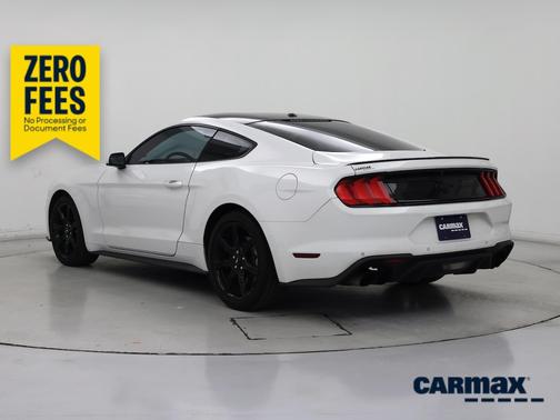 White 2019 Ford Mustang Ecoboost
