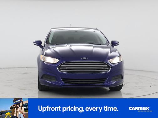 Blue 2016 Ford Fusion SE