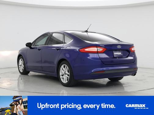 Blue 2016 Ford Fusion SE