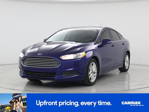 Blue 2016 Ford Fusion SE