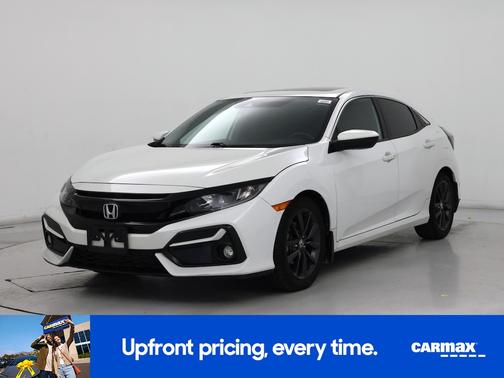 White 2020 Honda Civic EX