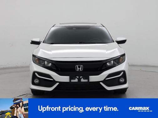 White 2020 Honda Civic EX