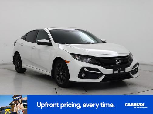 White 2020 Honda Civic EX
