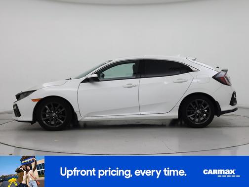 White 2020 Honda Civic EX