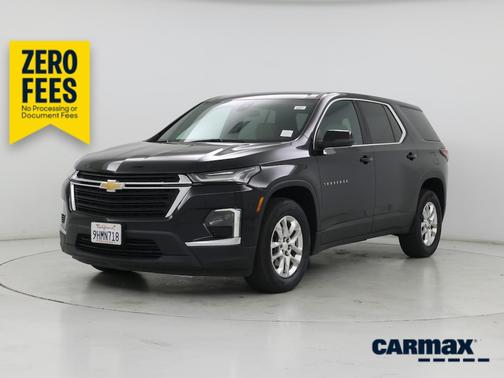 Black 2023 Chevrolet Traverse LS
