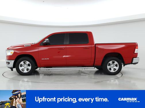 Red 2021 RAM 1500 Bighorn
