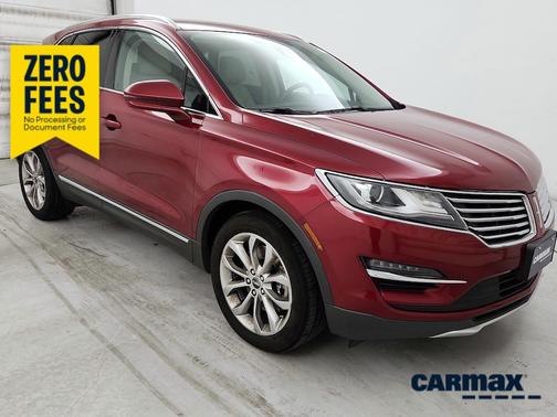 Red 2017 Lincoln MKC Select