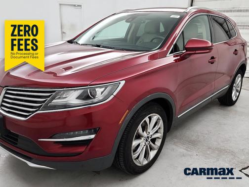 Red 2017 Lincoln MKC Select