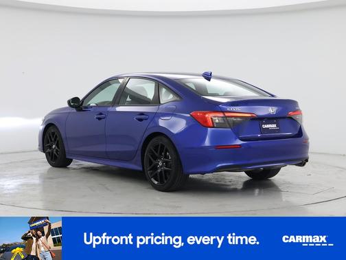 Blue 2024 Honda Civic Sport