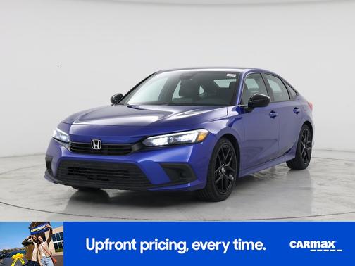 Blue 2024 Honda Civic Sport