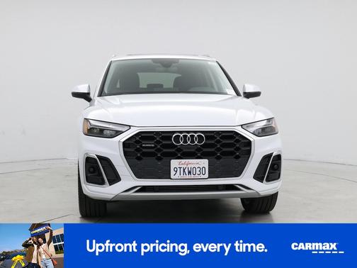 White 2025 Audi Q5 S-Line Premium Plus