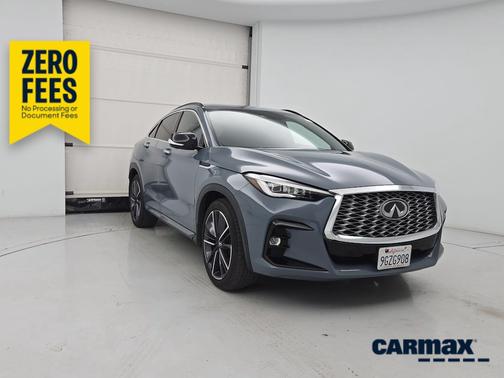 Gray 2023 INFINITI QX55 Sensory