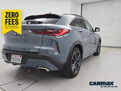 Gray 2023 INFINITI QX55 Sensory
