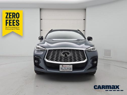 Gray 2023 INFINITI QX55 Sensory