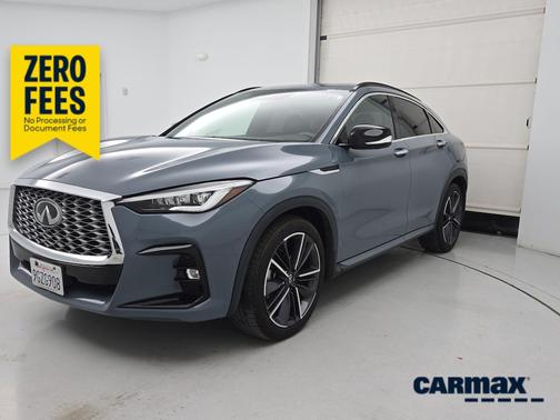 Gray 2023 INFINITI QX55 Sensory