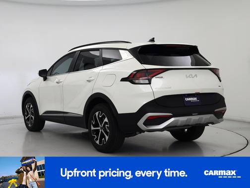 White 2025 Kia Sportage Hybrid EX