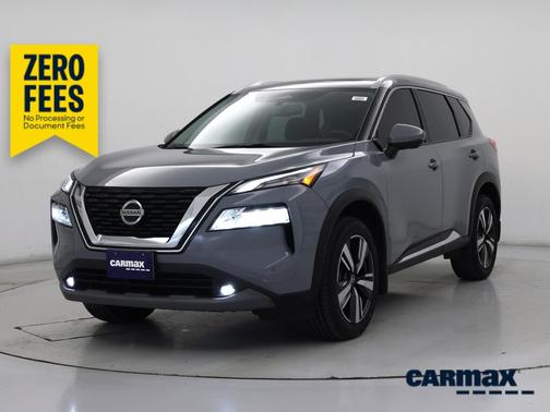 Gray 2021 Nissan Rogue SL