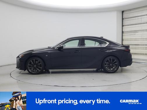 Black 2025 Lexus IS 300 F-SPORT Design