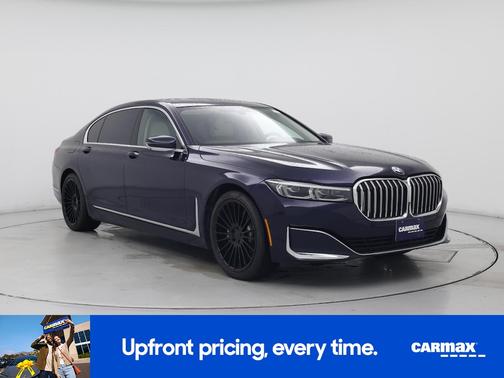 Blue 2020 BMW 740 I