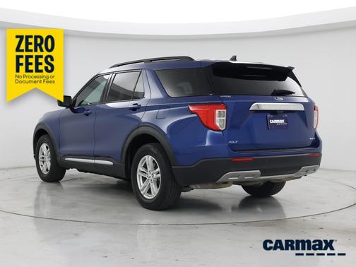 Blue 2021 Ford Explorer XLT