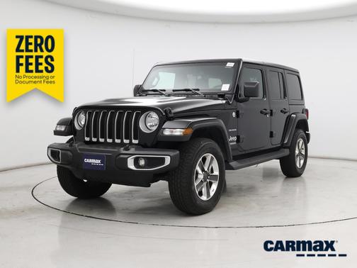 Black 2022 Jeep Wrangler Unlimited Sahara