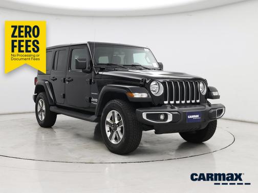 Black 2022 Jeep Wrangler Unlimited Sahara