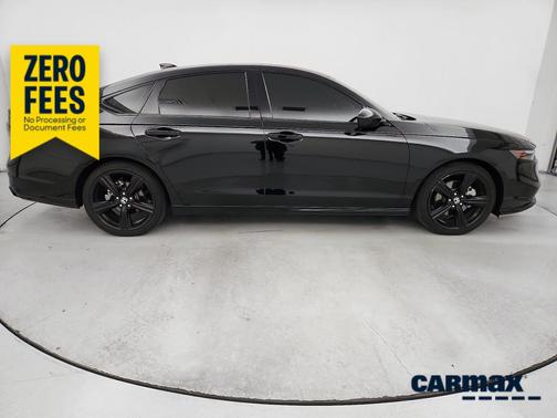 Black 2024 Honda Accord Hybrid Sport-L