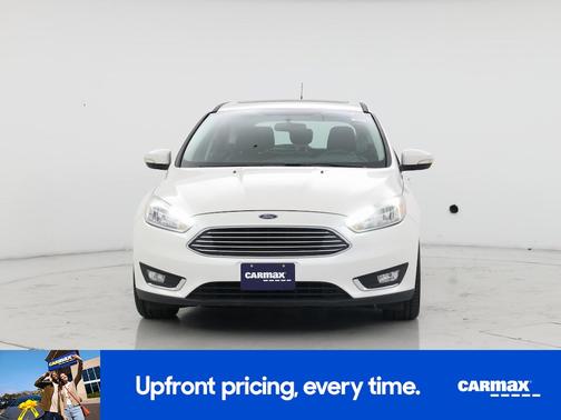 White 2017 Ford Focus Titanium