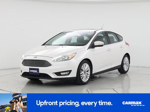 White 2017 Ford Focus Titanium