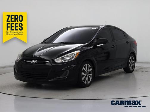 Black 2017 Hyundai Accent Value Edition