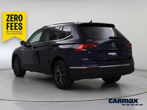 Blue 2022 Volkswagen Tiguan SE