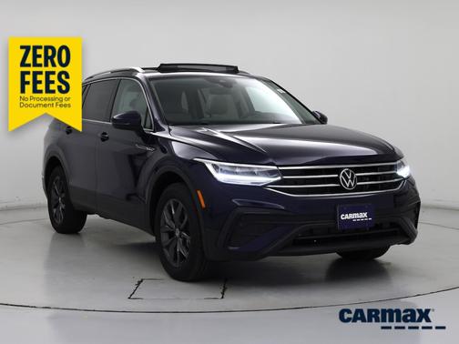 Blue 2022 Volkswagen Tiguan SE