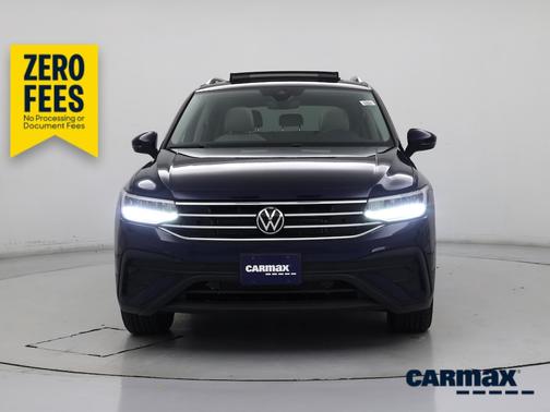 Blue 2022 Volkswagen Tiguan SE