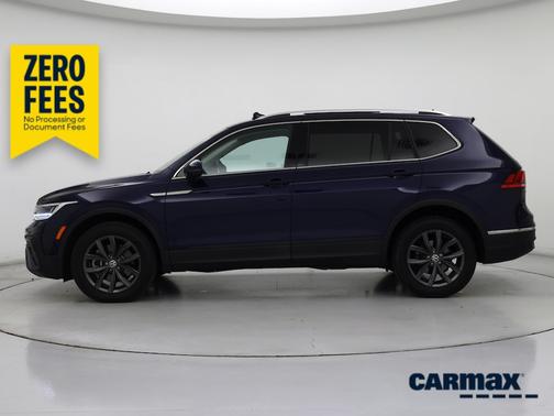 Blue 2022 Volkswagen Tiguan SE