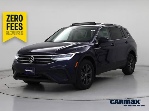 Blue 2022 Volkswagen Tiguan SE