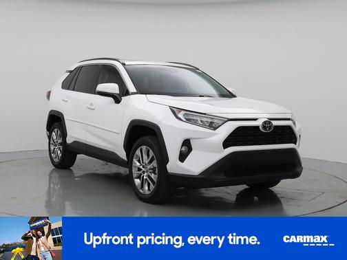 White 2020 Toyota RAV4 XLE Premium