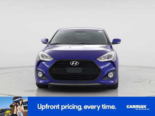 Blue 2014 Hyundai Veloster Turbo