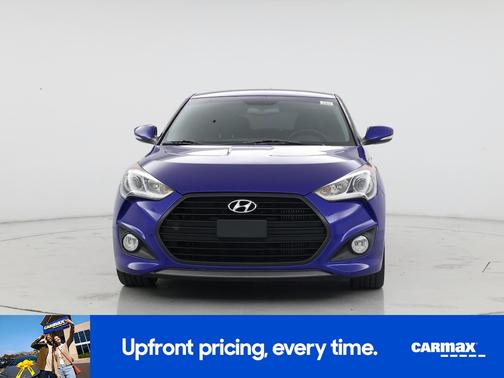 Blue 2014 Hyundai Veloster Turbo