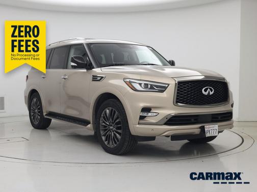 Tan 2024 INFINITI QX80 Premium Select