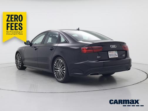 Black 2018 Audi A6 Sport