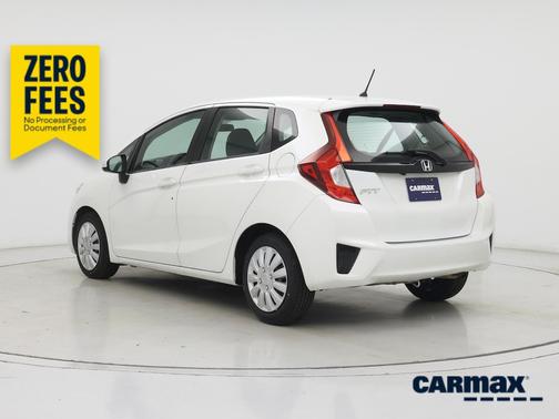 White 2017 Honda Fit LX