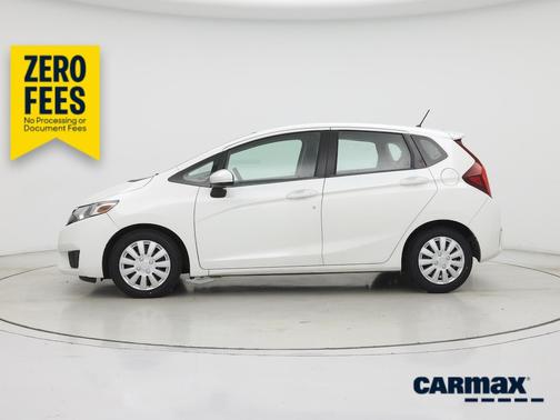 White 2017 Honda Fit LX