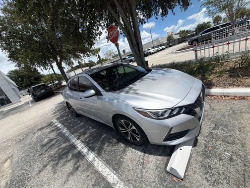 Brilliant Silver Metallic 2021 Nissan Sentra SV
