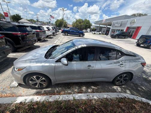 Brilliant Silver Metallic 2021 Nissan Sentra SV